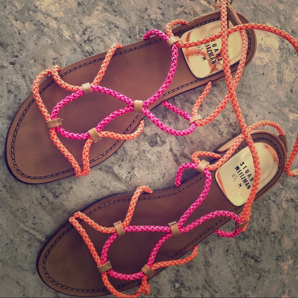 Super cute Stuart Weitzman sandals size 8,5